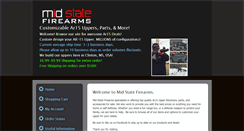 Desktop Screenshot of midstatefirearms.com