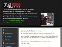 Tablet Screenshot of midstatefirearms.com